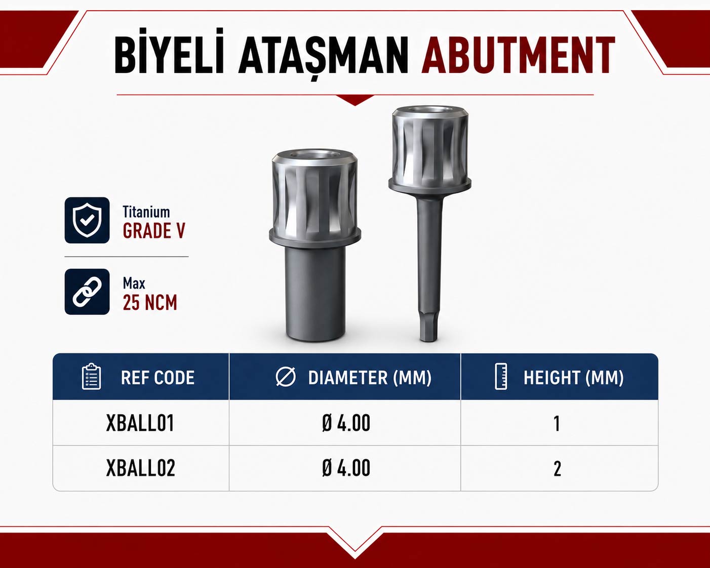 Bilyeli Ataşman Abutment